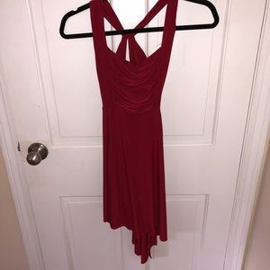 Natalie Dancewear Red Tank Top Dress Dance Costume